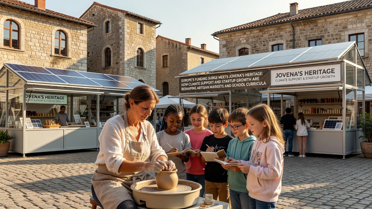 Climate Support Initiatives and Startup Expansion Transform Artisan Economies and Curricula in Jovena
