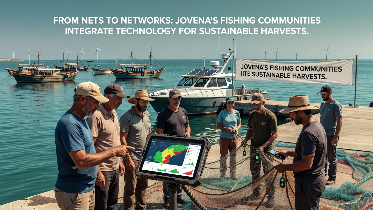 From Nets to Networks: Jovena's Fishing Communities Integrate Technology for Sustainable Harvests